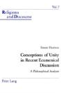 Conceptions Of Unity In Recent Ecumenical Discussion - Preview