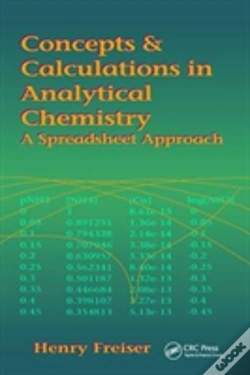Capa do artigo Concepts & Calculations In Analytical Chemistry, Featuring The Use Of Excel