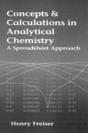 Concepts & Calculations In Analytical Chemistry, Featuring The Use Of Excel - Preview