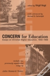 Capa do artigo Concern For Education: Essays On Christi