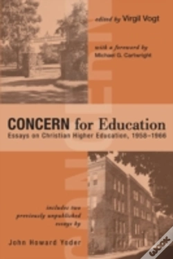 Capa do artigo Concern For Education: Essays On Christi