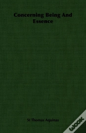 Capa do artigo Concerning Being And Essence