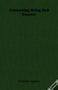 Capa do artigo Concerning Being And Essence