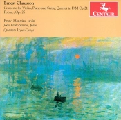 Capa do artigo Concerto For Violin, Piano And String Quartet In D M Op. 21; Poème, Op. 25 - CD