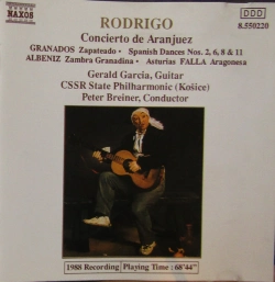 Capa do artigo Concierto de Aranjuez - CD