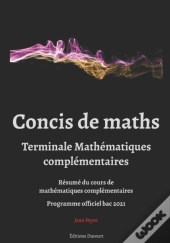 Concis De Maths Terminale Mathematiques Complementaires