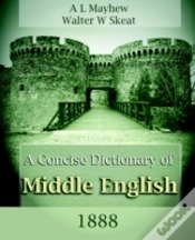 Capa do artigo Concise Dictionary Of Middle English (1888)