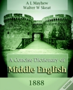 Capa do artigo Concise Dictionary Of Middle English (1888)