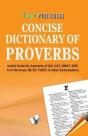 Concise Dictionary Of Proverbs - Preview