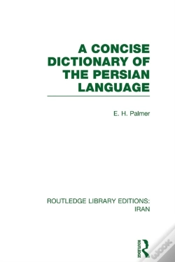 Capa do artigo Concise Dictionary Of The Persian Language