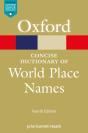 Concise Dictionary Of World Place-Names - Preview