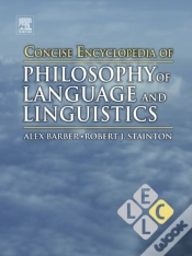 Capa do artigo Concise Encyclopedia Of Philosophy Of Language And Linguistics