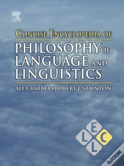 Capa do artigo Concise Encyclopedia Of Philosophy Of Language And Linguistics