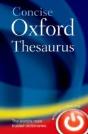 Concise Oxford Thesaurus - Preview