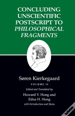 Capa do artigo Concluding Unscientific Postscript To Philosophical Fragments