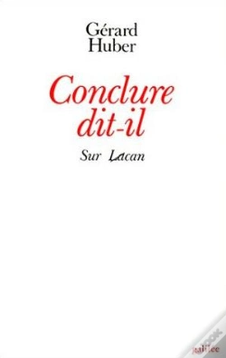 Capa do artigo Conclure Dit-Il