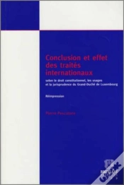 Capa do artigo Conclusion Et Effet Des Traités Internationaux