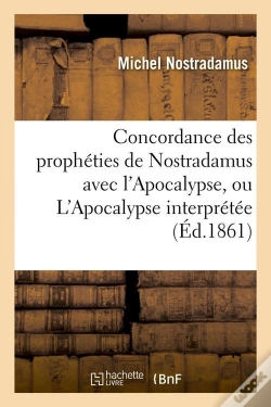 Capa do artigo Concordance Propheties Apocalypse Edition 1861