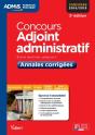 Concours Adjoint Administratif ; Annales Corrigées ; Catégorie C ; 2014 (3e Édition) - Preview