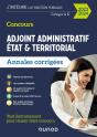 Concours Adjoint Administratif D'Etat & Territorial ; Annales Corrigées (Édition 2024/2025) - Preview