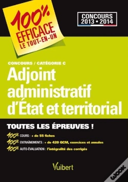 Capa do artigo Concours Adjoint Administratif D'Etat Et Adjoint Administratif Territorial ; Catégorie C