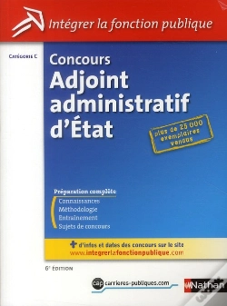 Capa do artigo Concours Adjoint Administratif D'Etat (Integrer La Fonction Publique) N2 Categorie C 2011
