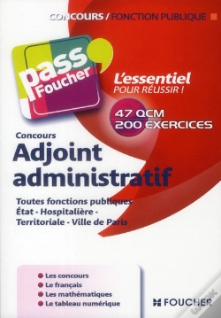 Capa do artigo Concours Adjoint Administratif (Etat, Territoriale, Ville De Paris)