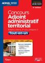 Concours Adjoint Administratif Territorial Cat C Tt En Un 4e Edt 2015 2016 - Preview