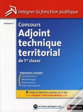 Concours Adjoint Technique Territorial De 1ere Classe - Categorie C N36