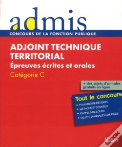 Capa do artigo Concours Adjoint Technique Territorial Ecrit Oral Cat C 2e Edt