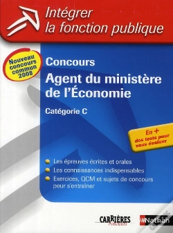 Capa do artigo Concours Agent Du Ministère De L'Économie ; Catégorie C T.29 ; Intégrer La Fonction Publique