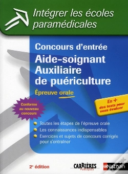 Capa do artigo Concours Aide Soignant/Auxiliaire De Puériculture ; Épreuve Orale ; Intégrer Les Écoles Paramédicale