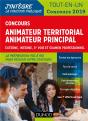Concours Animateur Territorial, Animateur Territorial Principal - Tout En Un - Concours (Édition 2019) - Preview