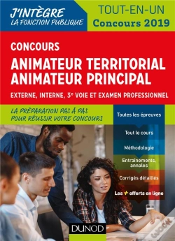 Capa do artigo Concours Animateur Territorial, Animateur Territorial Principal - Tout En Un - Concours (Édition 2019)