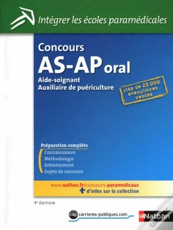 Capa do artigo Concours As-Ap Oral ; Aide-Soignant, Auxiliaire De Puériculture