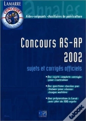 Capa do artigo Concours As-Ap ; Sujets Et Corriges Officiels ; Edition 2002