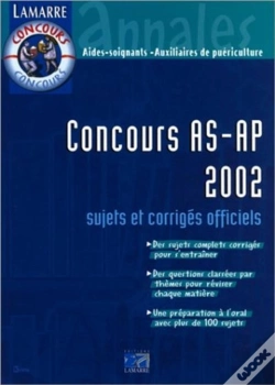 Capa do artigo Concours As-Ap ; Sujets Et Corriges Officiels ; Edition 2002