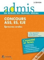 Concours Ass Es Eje Oral Admis Essentiel Fiches