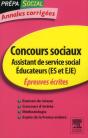 Concours Assistant De Service Social ; Éducateur (Es Et Eje) ; Annales Corrigés (6e Édition) - Preview