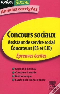 Capa do artigo Concours Assistant De Service Social ; Éducateur (Es Et Eje) ; Annales Corrigés (6e Édition)