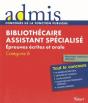 Concours Assistant Des Bibliotheques Cat B - Preview