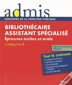 Capa do artigo Concours Assistant Des Bibliotheques Cat B