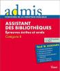 Concours Assistant Des Bibliotheques Ecrit Oral Categorie B - Preview