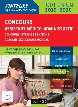Capa do artigo Concours Assistant Medico-Administratif 2019-2020 Tout-En-Un Categorie B - Concours Externe Et Inter