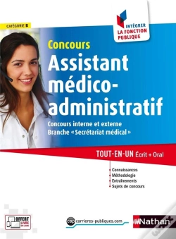 Capa do artigo Concours Assistant Medico-Administratif - Categorie B - N 24 - Integrer La Fonction Publique - 2017