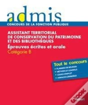 Capa do artigo Concours Assistant Territorial Qualifie De Conservation Patrimoine  Bib Cat C