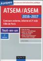 Concours Atsem/Asem 2016-2017 - Externe, Interne Et 3e Voie - Preview