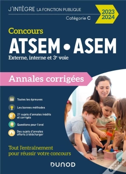 Capa do artigo Concours Atsem/Asem - Annales Corrigees - Concours 2023