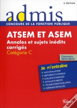 Capa do artigo Concours Atsem Asem Annales Et Sujets Inedits Corriges Cat C