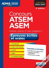 Concours Atsem Asem Cat C Epreuves Ecrites Et Orales 3e Edt 2016 2017